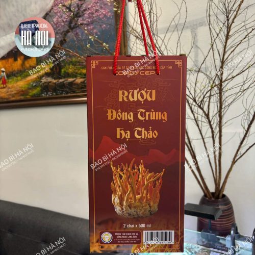 Hộp nắp gài, quai xách