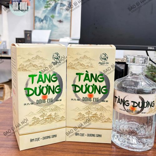 Hộp giấy đựng rượu