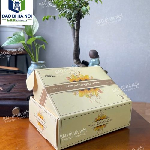 Hộp nắp gập thời trang